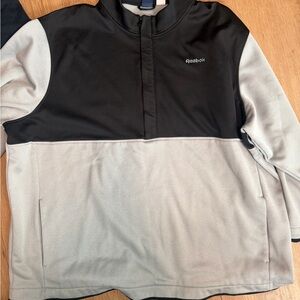 Reebok Golf Black and Gray Jacket